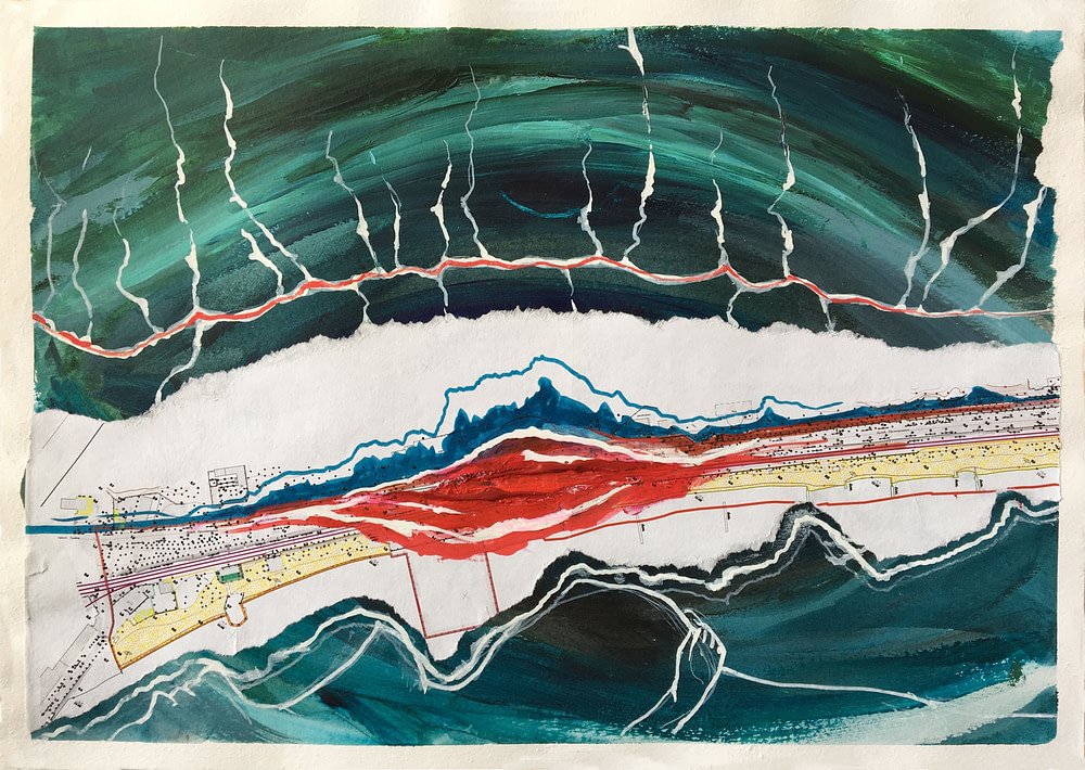 acrylic on paper