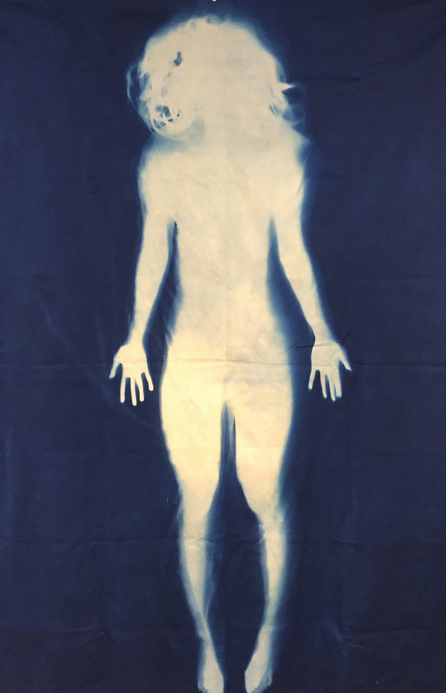 cyanotype artwork by Thomas Yau